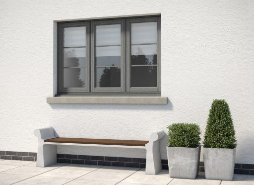 Grey Frame Window